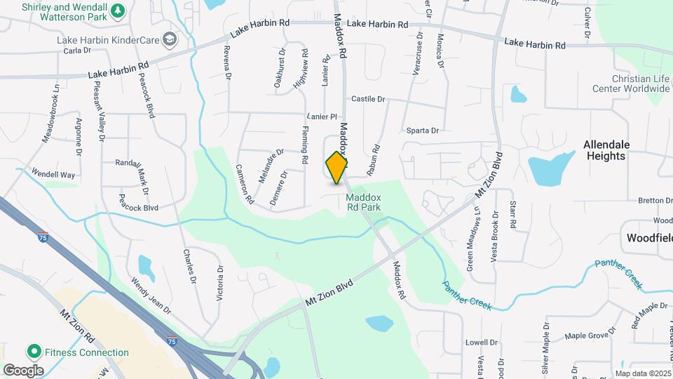 2376 Carousel Park Dr Mapa y Detalles de la Ubicación