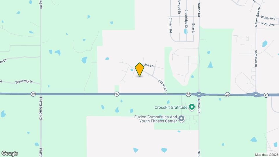 402 S Eddie Ave Mapa y Detalles de la Ubicación