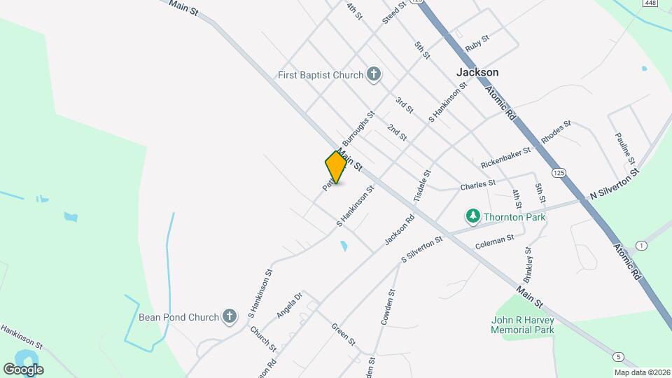 216 Patton Dr Mapa y Detalles de la Ubicación