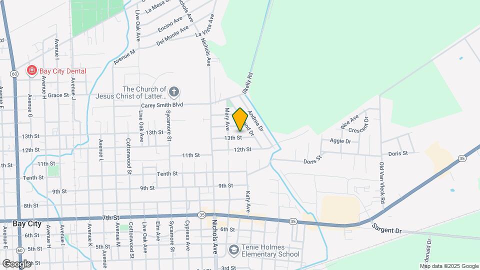 3217 13th St Map and Location Details