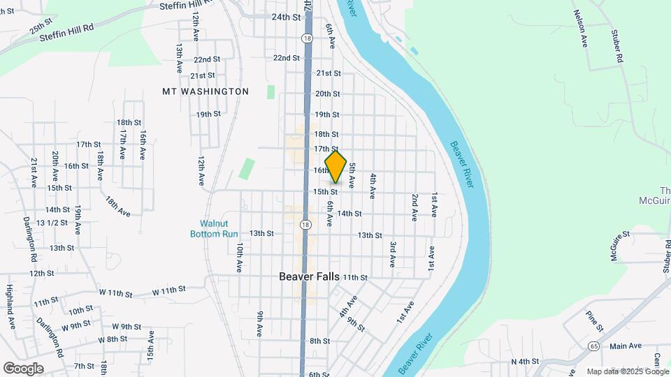 524 15th St-Unit -B Map and Location Details