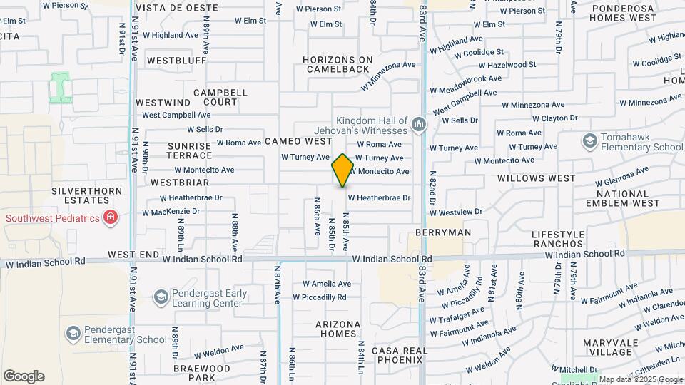 4244 N 85th Ave Map and Location Details