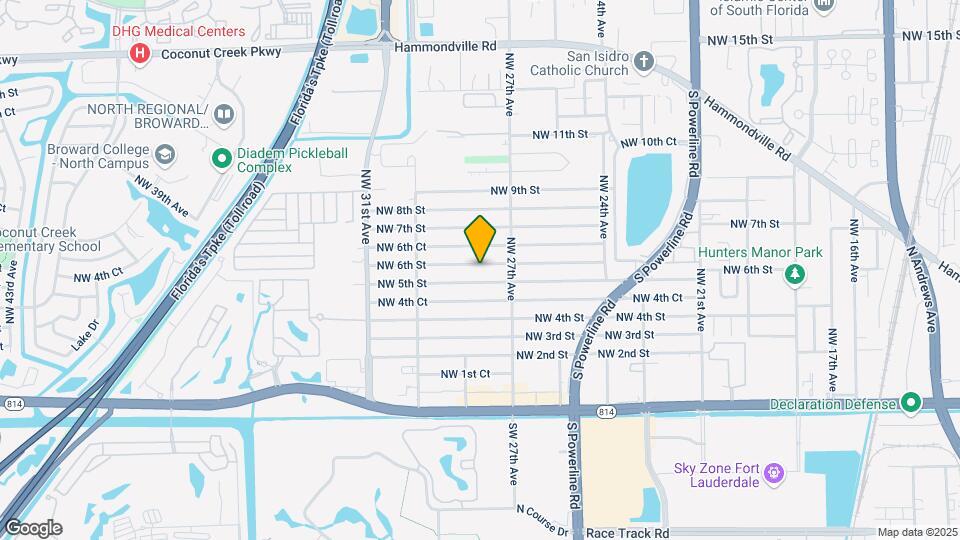 2744 NW 6th St Map and Location Details