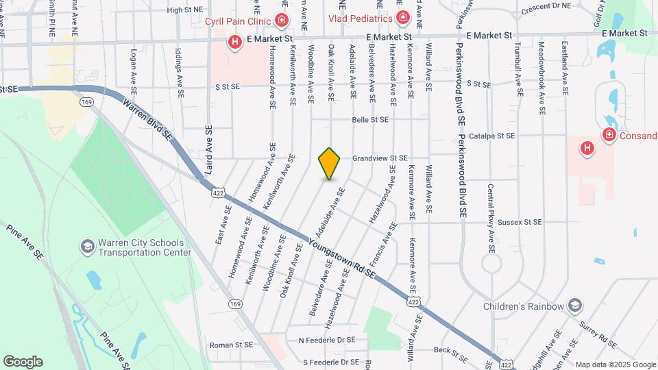 781 Oak Knoll Ave SE Map and Location Details