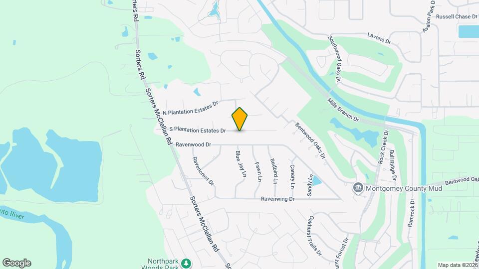 19906 S Plantation Estates Dr Map and Location Details