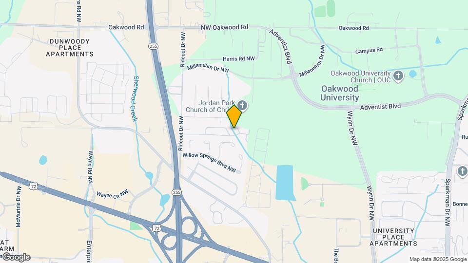 6614 Willow Pointe Dr NW Map and Location Details