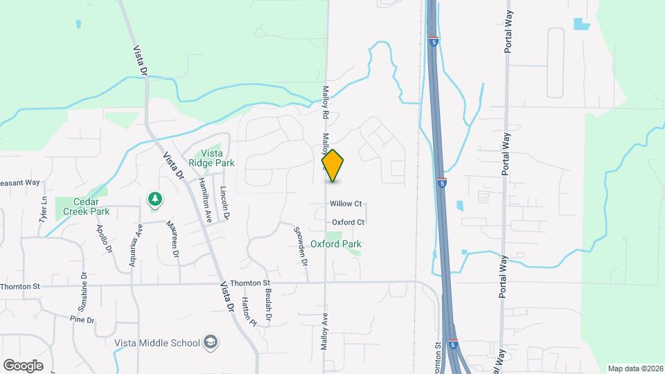 6214 Malloy Ave Mapa y Detalles de la Ubicación