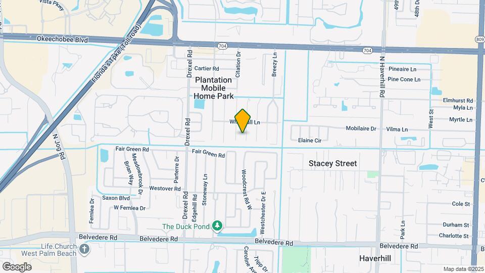 1537 Barbarie Ln Map and Location Details