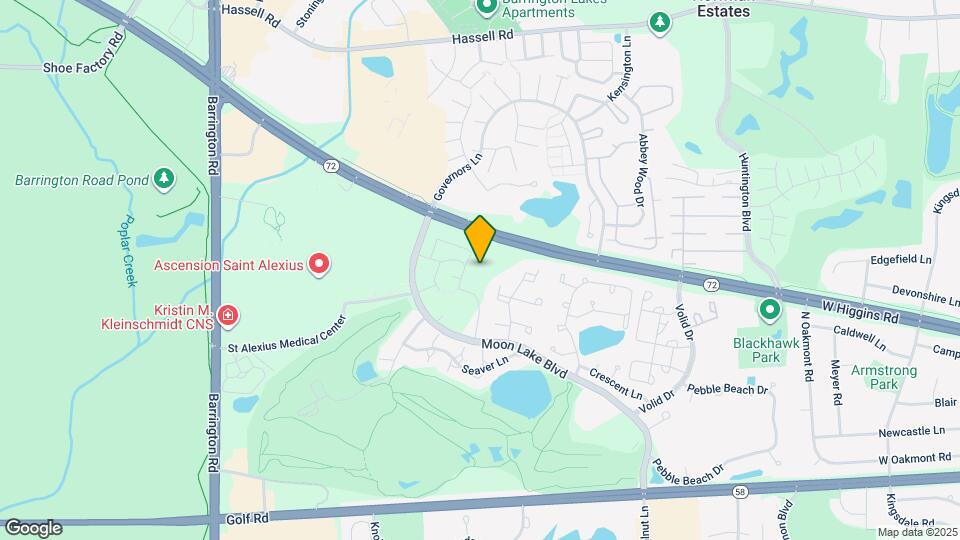 Seasons at Hoffman Estates Map and Location Details