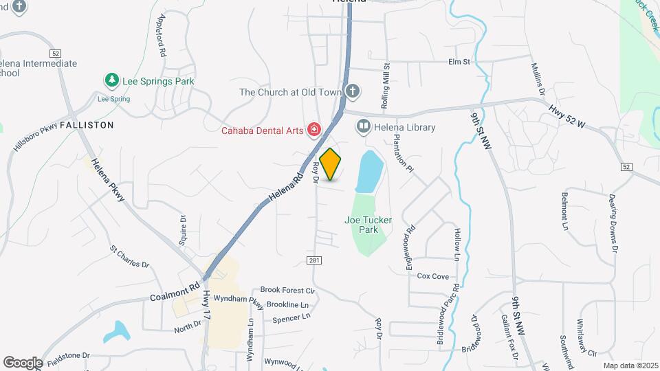 617 Parkside Cir Map and Location Details