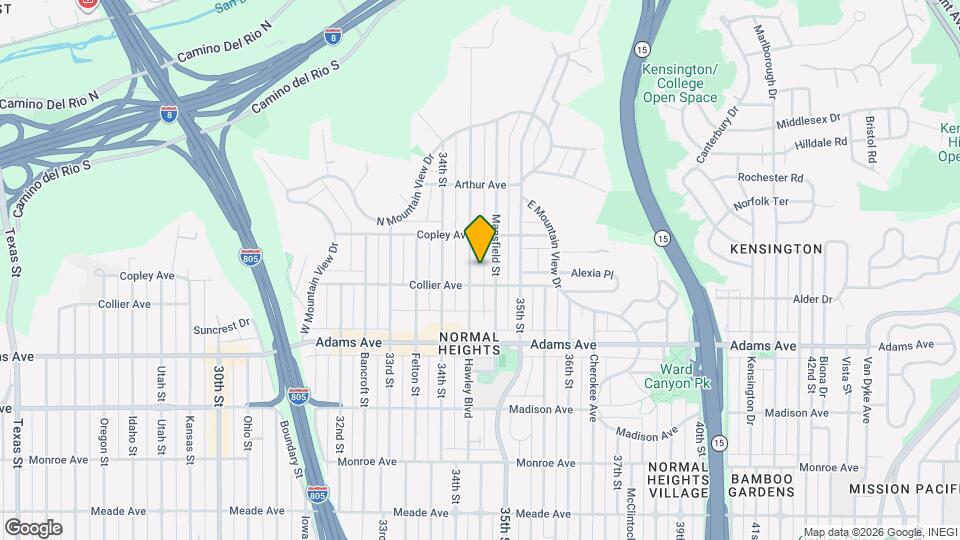 4827 Hawley Blvd Map and Location Details