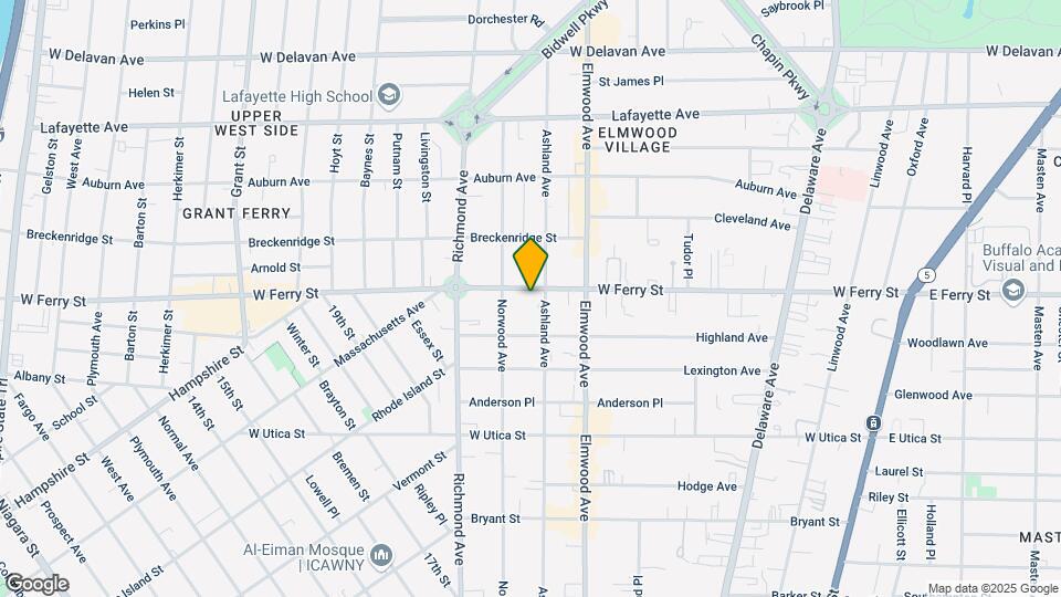 585 W Ferry St, Unit Apt 3 Mapa y Detalles de la Ubicación
