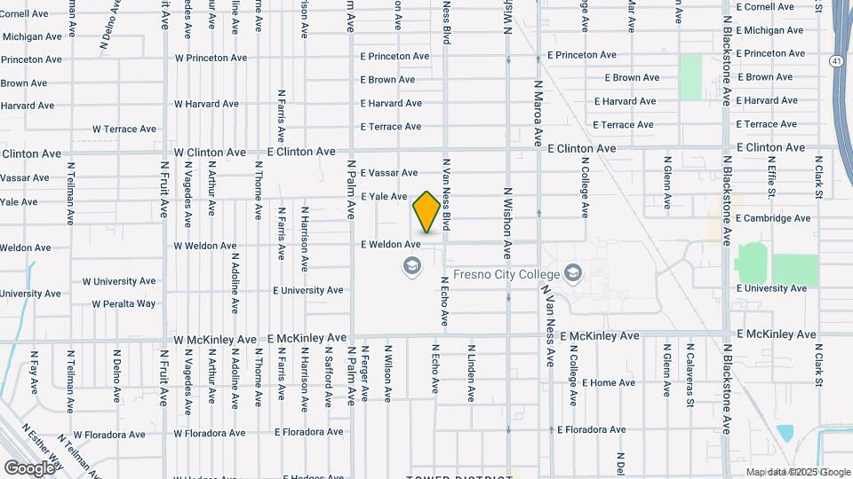 573 E Weldon Ave Map and Location Details