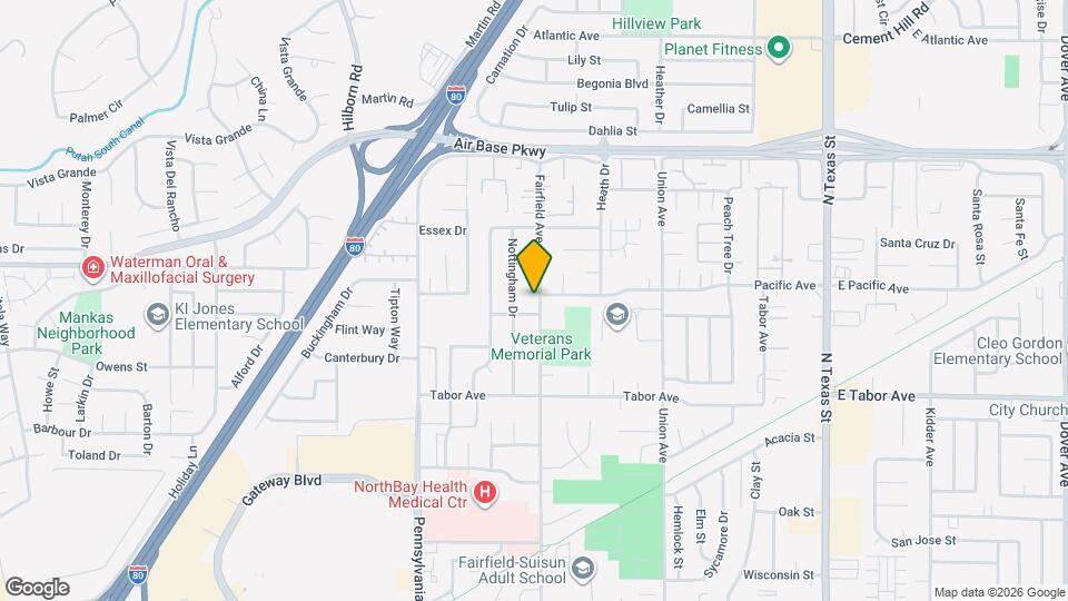 2207 Fairfield Ave, Unit Studio Mapa y Detalles de la Ubicación