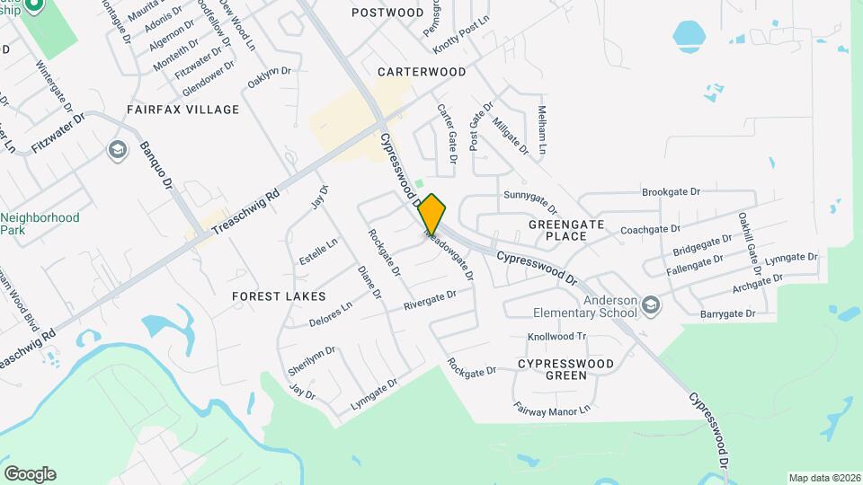 5542 Ashgate Dr Map and Location Details