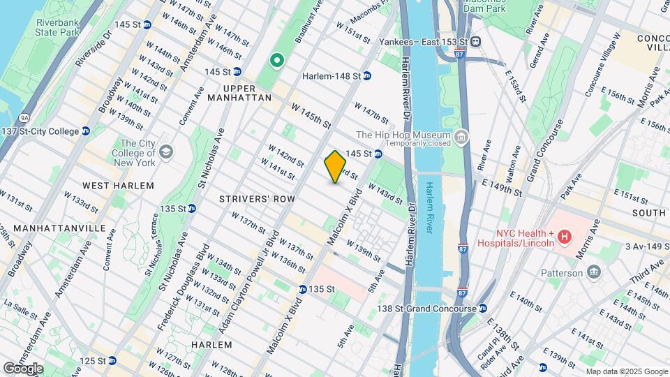 130 - 136 West 142Nd Street Apartments Map and Location Details