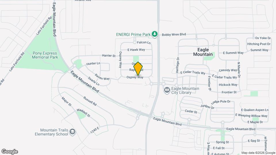 1426 Osprey Wy Map and Location Details