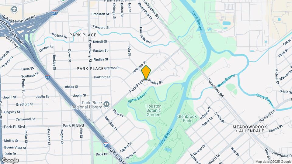 8282 Park Place Blvd Map and Location Details