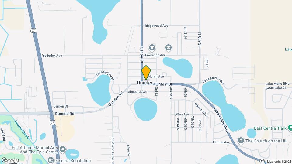 209 E Main St Map and Location Details