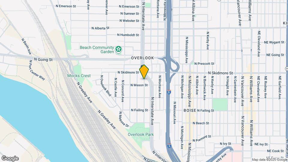 4235 N Massachusetts Ave Map and Location Details