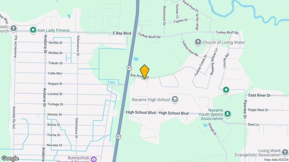 8549 Bay River Rd Mapa y Detalles de la Ubicación