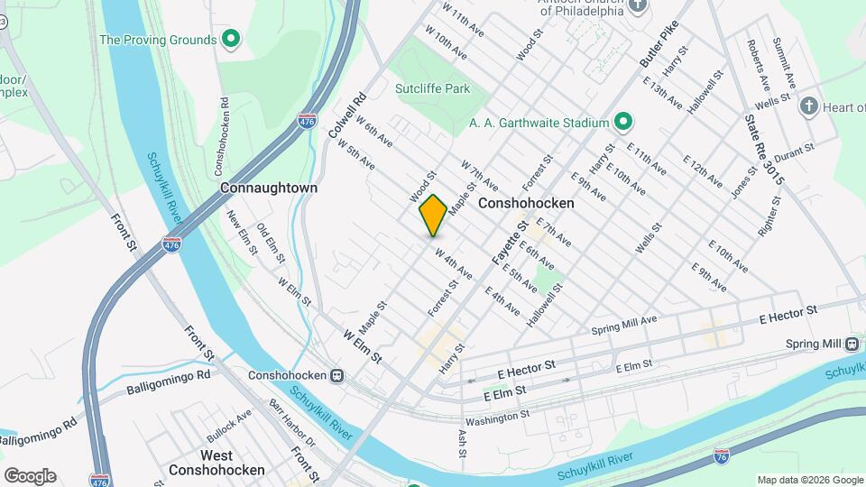 152 W 4th Ave, Unit 1F Map and Location Details