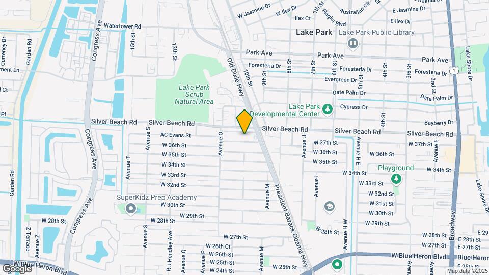 1196 AC Evans St Map and Location Details
