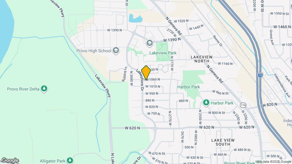 2951 W 1060 N Map and Location Details