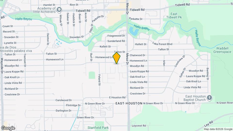 8810 Lar Ree Oaks Cir Mapa y Detalles de la Ubicación