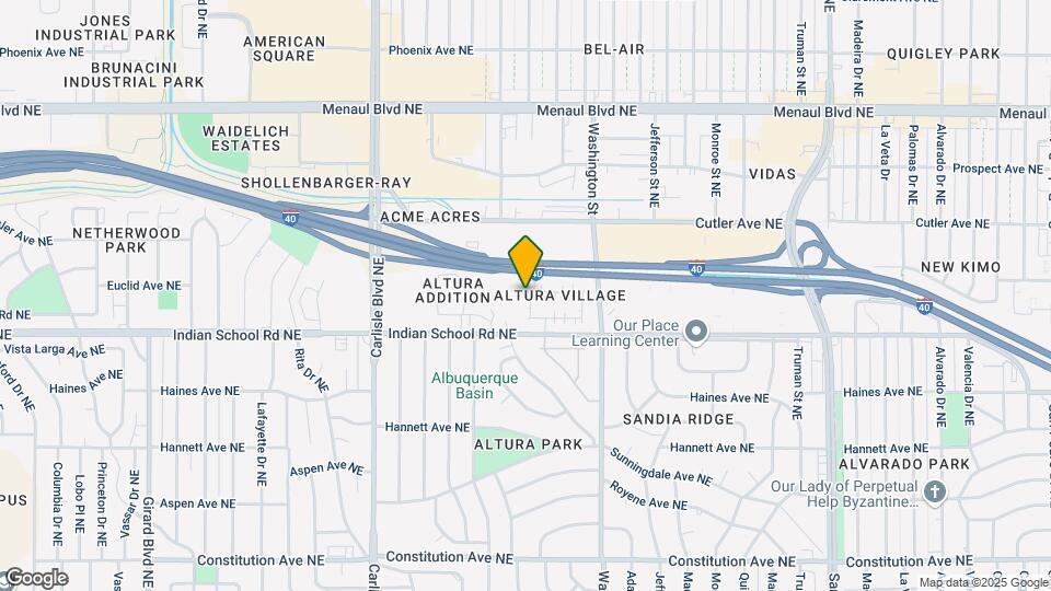 2139 Altura Verde Ln NE Map and Location Details