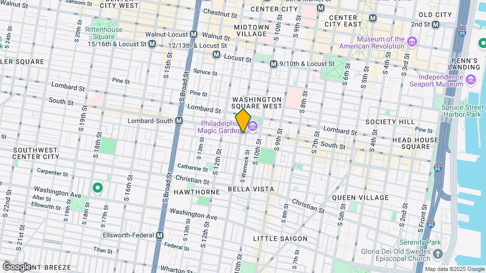 615 S 11th St Map and Location Details