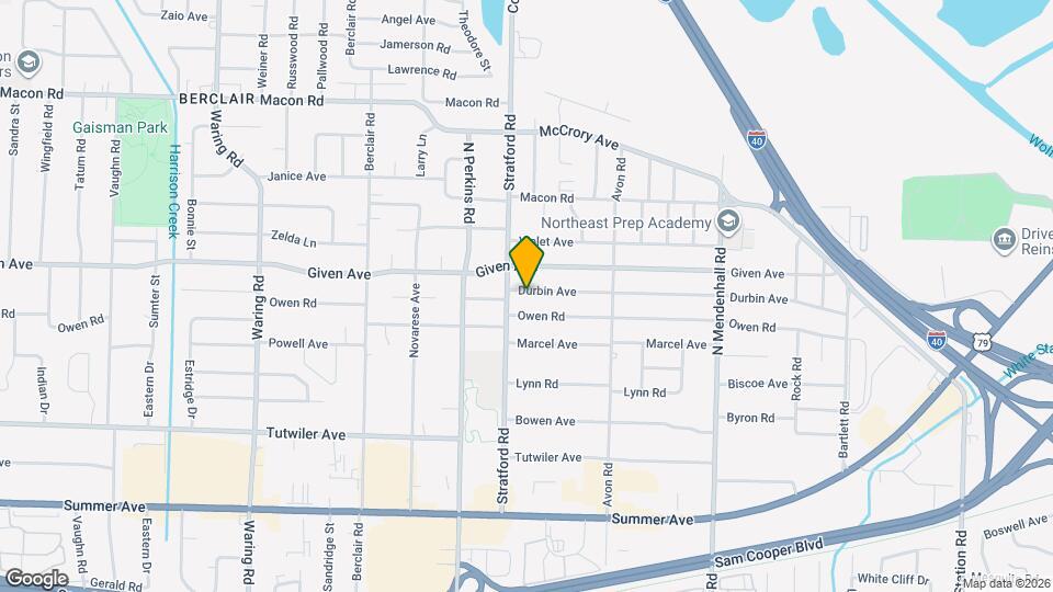 4669 Durbin Ave Map and Location Details