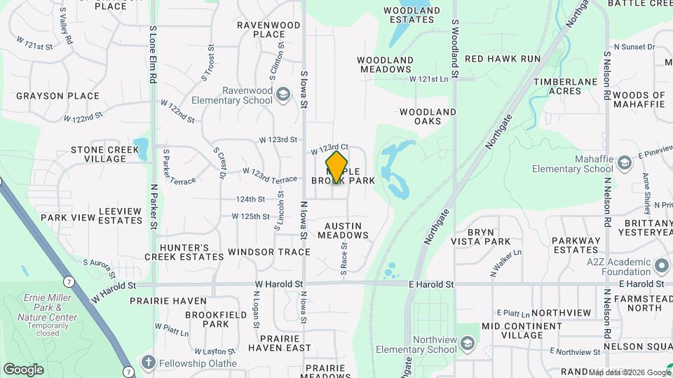 12465 S Quail Ridge Dr Mapa y Detalles de la Ubicación