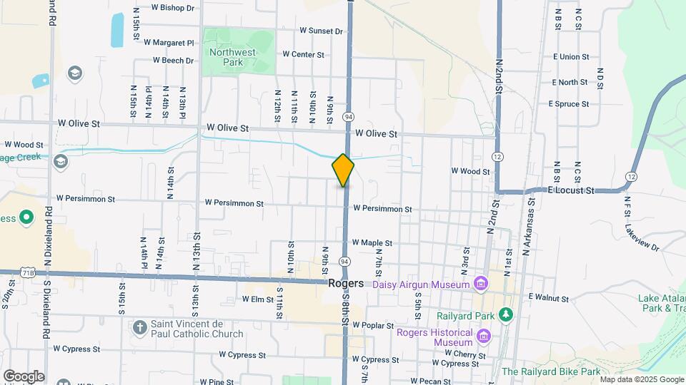 510 N 8th St Map and Location Details
