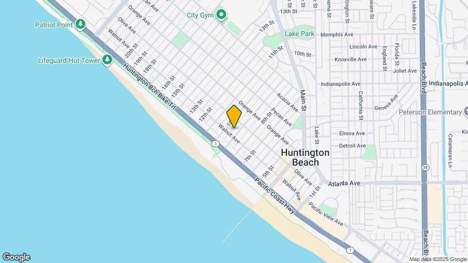 207 9th St Map and Location Details