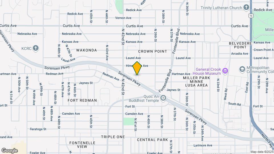 4005 Hartman Cir Map and Location Details