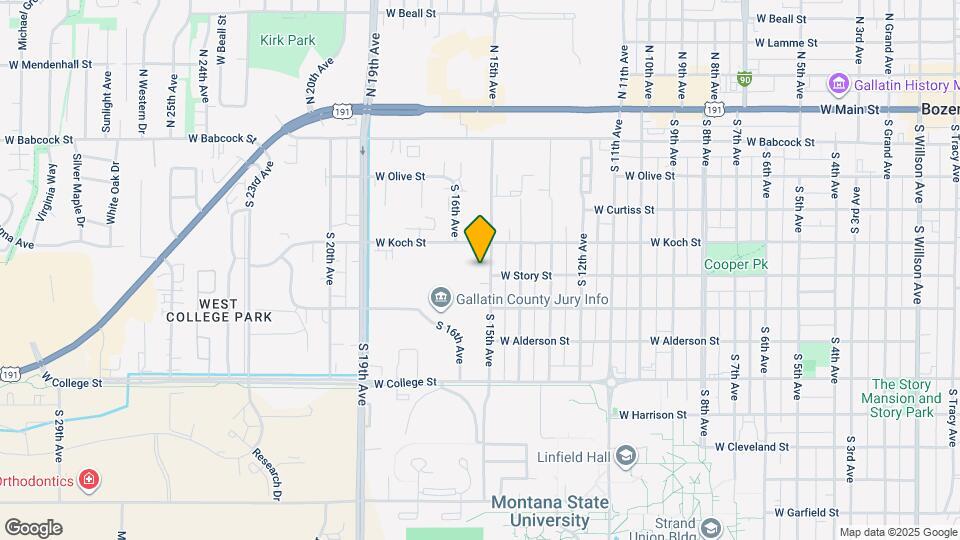 501 S 15th Ave Map and Location Details