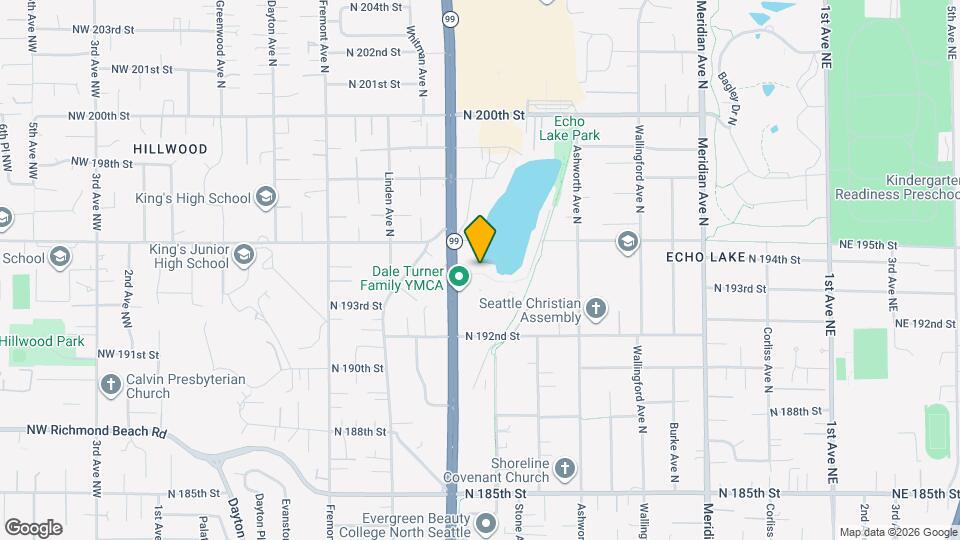 19414 Aurora Ave N Map and Location Details