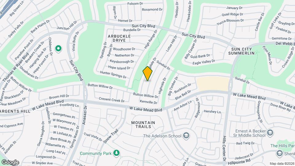 2549 Lotus Hill Dr Mapa y Detalles de la Ubicación