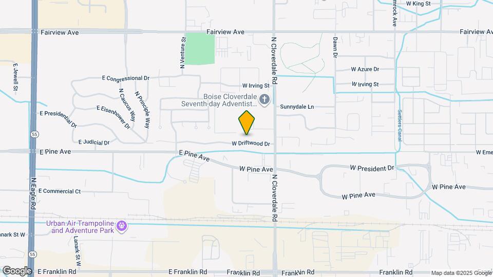 12396 W Driftwood Dr Map and Location Details