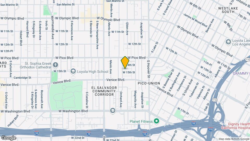 2255 W 15th St Map and Location Details