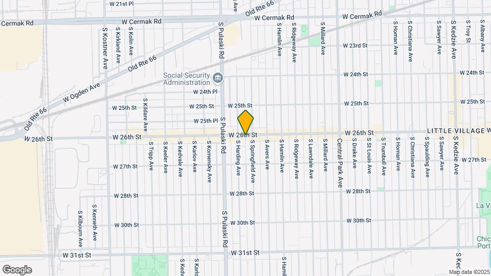 3911 W 26th St Map and Location Details