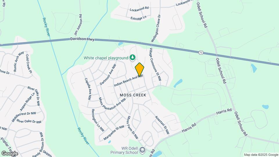 9539 Indian Beech Ave NW Map and Location Details