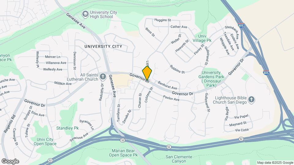 4247 Governor Dr Map and Location Details