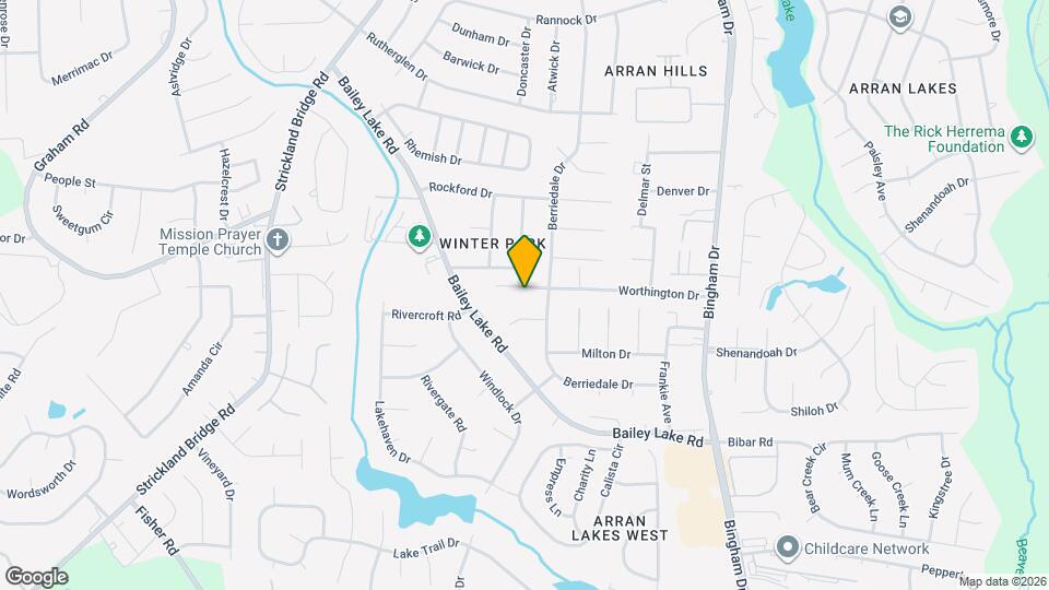 6409 Worthington Dr Map and Location Details