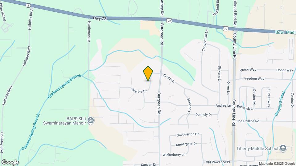 12875 Marble Dr Map and Location Details