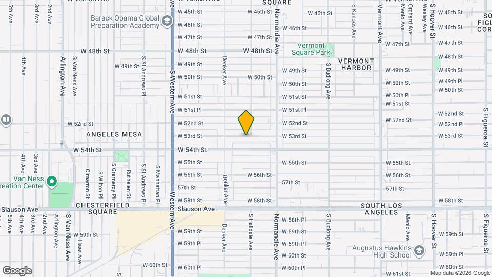 1512 W 53rd St, Unit 1512 Mapa y Detalles de la Ubicación
