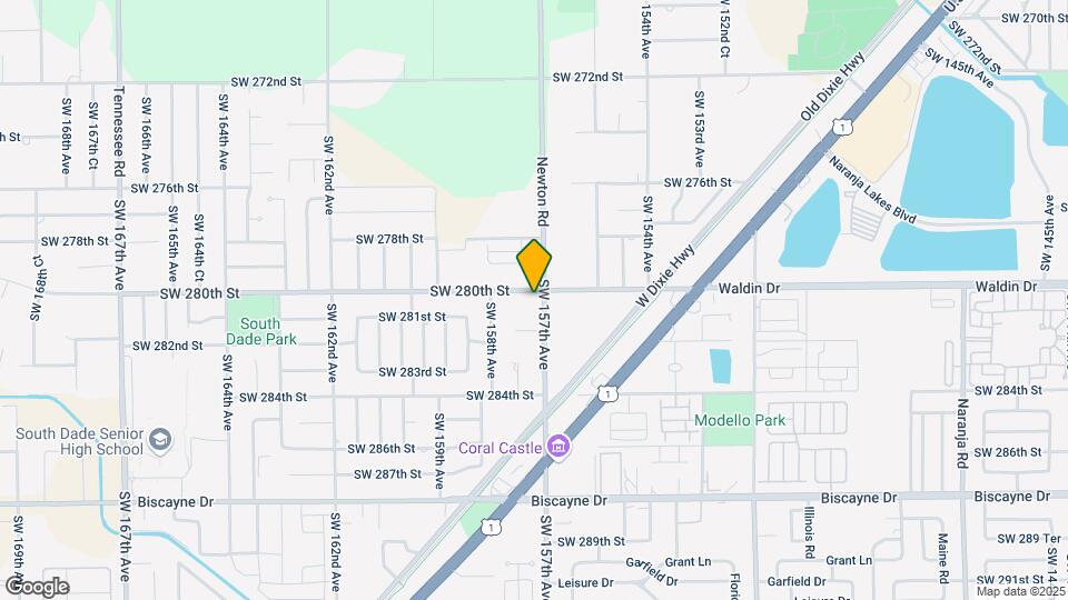 28000 SW 157th Ave Map and Location Details