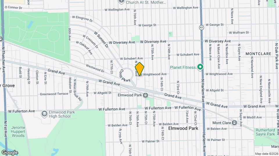 2541 N 76th Ave Map and Location Details