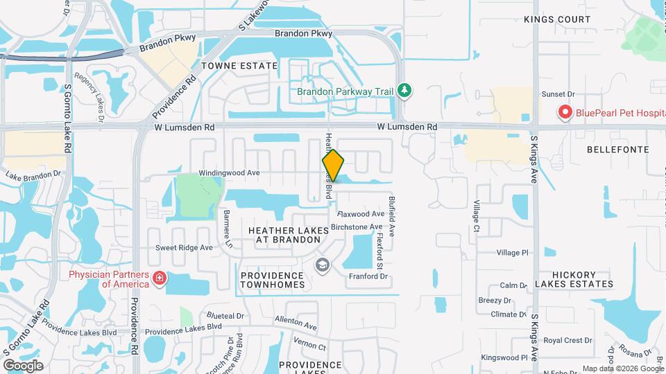 1101 Blufield Ave Map and Location Details